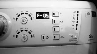 Lavatrice Hotpoint Ariston guasto F5  F05 [upl. by Euf]