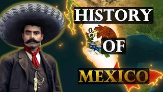 The Entire History of Mexico [upl. by Nnarefinnej208]