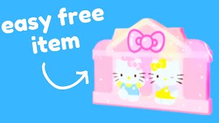 hello kittys birthday wish free item tutorial mhkc [upl. by Notak]