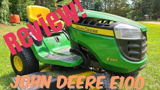 John Deer E100 Review [upl. by Anauqahc700]