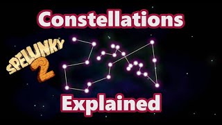 Spelunky 2  Cosmic Ocean Constellations Explained [upl. by Tortosa]