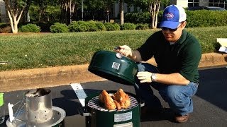 How to use a Charcoal Smoker [upl. by Sudoeht]