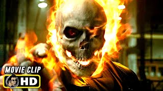 GHOST RIDER 2007 Clips amp Trailer HD Nicolas Cage Superhero Movie [upl. by Pippas]