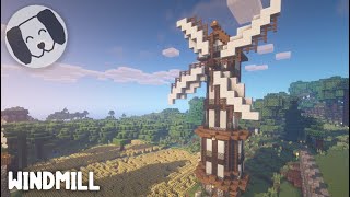 Minecraft Windmill Tutorial [upl. by Allenrad612]