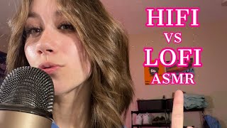 ASMR  hifi vs lofi trigger assortment which do you prefer fast and chaotic [upl. by Nylrats]