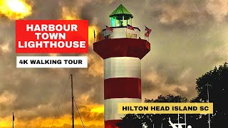 Harbour Town Lighthouse Hilton Head Island SC 4K Tour [upl. by Mochun]