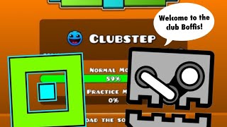 First time playing Geometry dash on PC [upl. by Nairad]