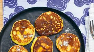 Recette Pancakes à la farine de coco [upl. by Katuscha]