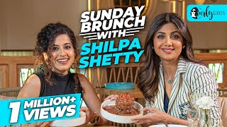 Sunday Brunch With Shilpa Shetty Kundra X Kamiya Jani  Curly Tales [upl. by Rauch665]