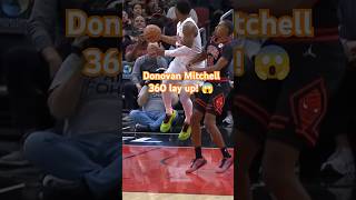 Donovan Mitchell Stunning 360 Lay up 😱🔥 nba donovanmitchell [upl. by Dlorej]