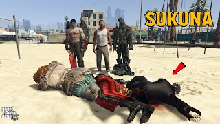 THE SHOCKING END OF HELL LORD By HEAVEN FATHER In GTA 5  SHINCHAN and CHOP [upl. by Eiramacissej850]