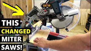 This INNOVATION Changed Miter Saws Best Miter Saw FeatureBosch quotGlidequotBetter than Rails [upl. by Gneh]