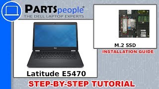 Dell Latitude E5470 P62G001 M2 SSD HowTo Video Tutorial [upl. by Tiduj]