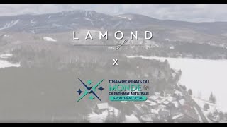 Lamond Signature  Mondiaux patinage 2024 [upl. by Millian]