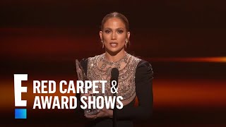 Jennifer Lopez Wins Favorite TV Crime Drama Actress  E Peoples Choice Awards [upl. by Polish]