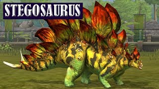 STEGOSAURUS MAX LEVEL 40  Jurassic World The Game [upl. by Iormina]