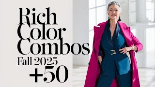 CHIC ON A BUDGET  STUNNING COLOR COMBINATIONS FOR FALL 2025 [upl. by Solly]