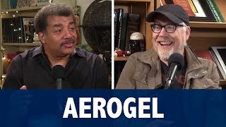 Adam Savage Blown Away by Neil deGrasse Tysons Aerogel [upl. by Brout879]