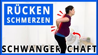 3 effektive Übungen gegen Rückenschmerzen in der Schwangerschaft 🤰 vom Physio [upl. by Ettevram]