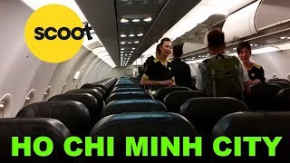 RARE Scoot Tigerair A319 flight review from Singapore to Ho Chi Minh City Vietnam [upl. by Faxon]