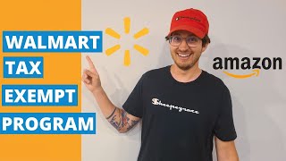 How To Get Sales Tax Exempt Status At Walmart  Online Application  Step by Step Guide  Part 1 [upl. by Tihw]