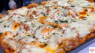 Sheet Pan Lasagna No Ricotta Recipe  How To Make Sheet Pan Lasagna [upl. by Fawn68]