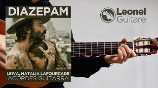 Leiva Natalia Lafourcade  Diazepam  Acordes de guitarra y letra [upl. by Lolly736]