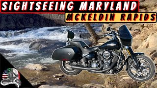 SIGHTSEEING MARYLAND ON TWO WHEELS  MCKELDIN RAPIDS  Episode 2 [upl. by Enillebyam]