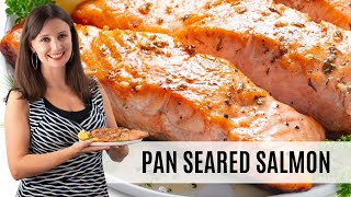 How to Pan Fry Salmon [upl. by Oregolac320]