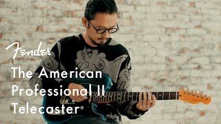 Exploring The American Professional II Telecaster  American Professional II Series  Fender [upl. by Fabiolas]