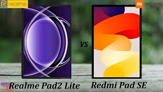 Realme Pad 2 Lite vs Redmi Pad SE [upl. by Yesiad149]