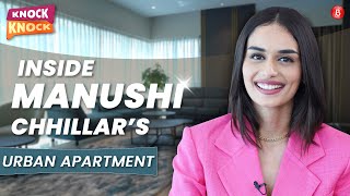 Inside Manushi Chhillars luxurious sea facing Mumbai apartment  Home Tour  Knock Knock Ep 5 [upl. by Miller]