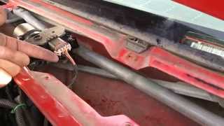 Wiper Motor Replacement Proper Alignment [upl. by Neehsuan]