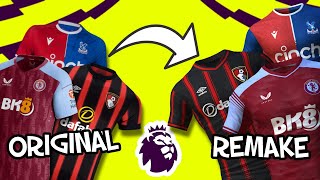 I remade EVERY 202324 Premier League Kit [upl. by Haziza]