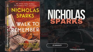 A Walk to Remember AudioNovel By Nicholas Sparks audiobook [upl. by Hathcock]