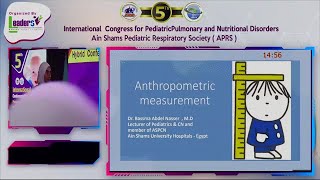 Anthropometric measurement Dr Bassma Abdel Nasser MD Lecturer of Pediatrics ASU [upl. by Norrek]