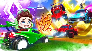 MEXIFY vs 3x GOLD SPIELER  Rocket League [upl. by Ahsila]