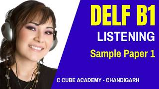 DELF B1 Listening Practice Test Online Comprehension Orale exercise DELF B1 [upl. by Homerus79]