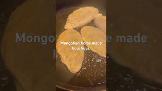 Mongolian home made huushuur [upl. by Adiela]