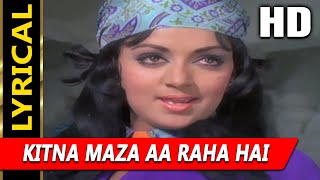 Kitna Maza Aa Raha Hai With Lyrics Lata Mangeshkar  Raja Jani 1972 Songs  Dharmendra Hema Malini [upl. by Gillmore]