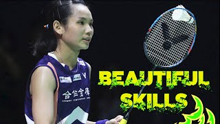 Tai Tzu Ying 戴資穎 Beautiful Skills and Trickshots Badminton [upl. by Arerrac]