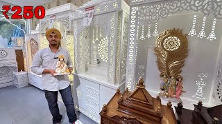 Unique Corian Mandir Design  kirti nagar [upl. by Hawthorn]