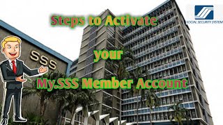 Steps to Activate your MySSS Member Account Online and view your ContributionsJAMES GENON [upl. by Noscire]