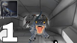 Dino Terror Dinosaur Survival Jurassic Escape  GamePlay Walkthrough Part 1  iOS Android [upl. by Belamy]