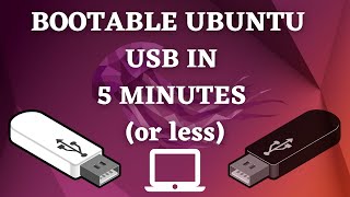 How to Create a Bootable USB for installing Ubuntu on Windows 10 amp 11  Step By Step 20222023 [upl. by Renita]