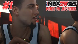 COMIENZA NUESTRO CAMINO a la NBA  NBA 2K20 Modo Mi Jugador 1 [upl. by Lounge744]