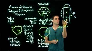 Areas of Regular Polygons and Composite Figures [upl. by Car165]