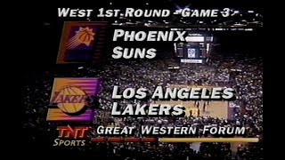 Suns  Lakers 1993 Playoffs R1 Game 3 NBA On TNT [upl. by Devonne]