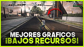 🔥Los MEJORES MODS de GRAFICOS para GTA San Andreas  PC de Bajos Recursos [upl. by Norod]