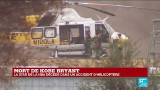 Mort de Kobe Bryant la star de la NBA décédé dans un accident dhélicoptère [upl. by Eidua]